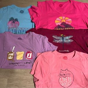 Life Is Good Short Sleeve Tee Bundle